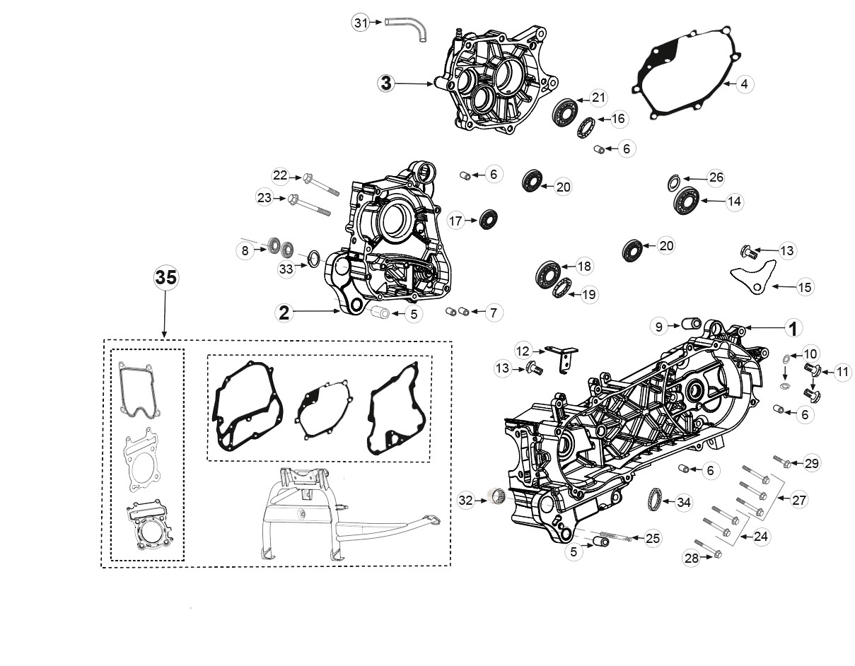CARTER MOTEUR