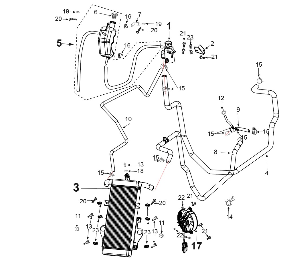CIRCUIT REFROIDISSEMENT