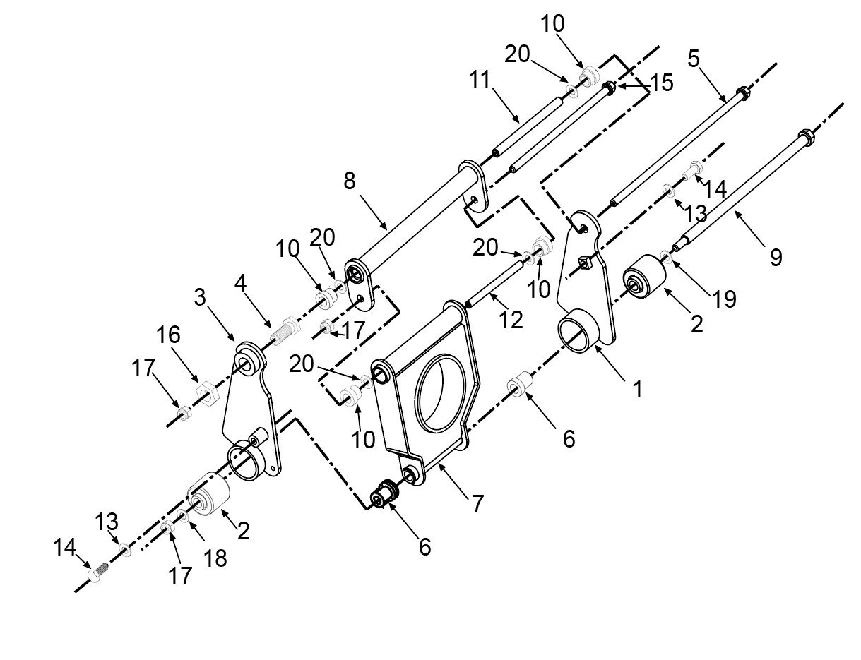 FIXATION MOTEUR