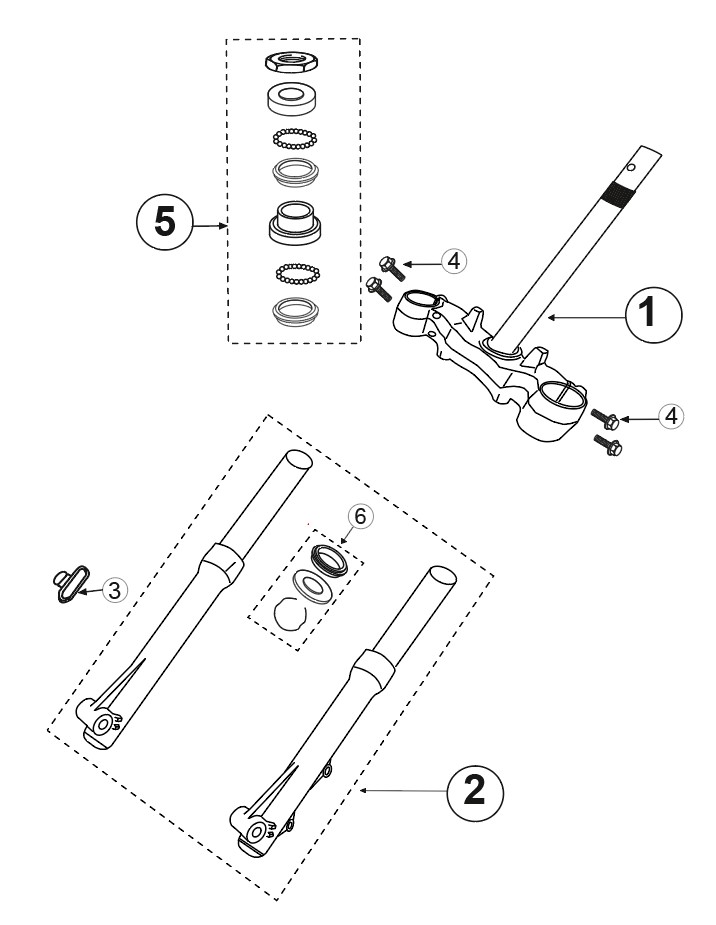FOURCHE-DIRECTION