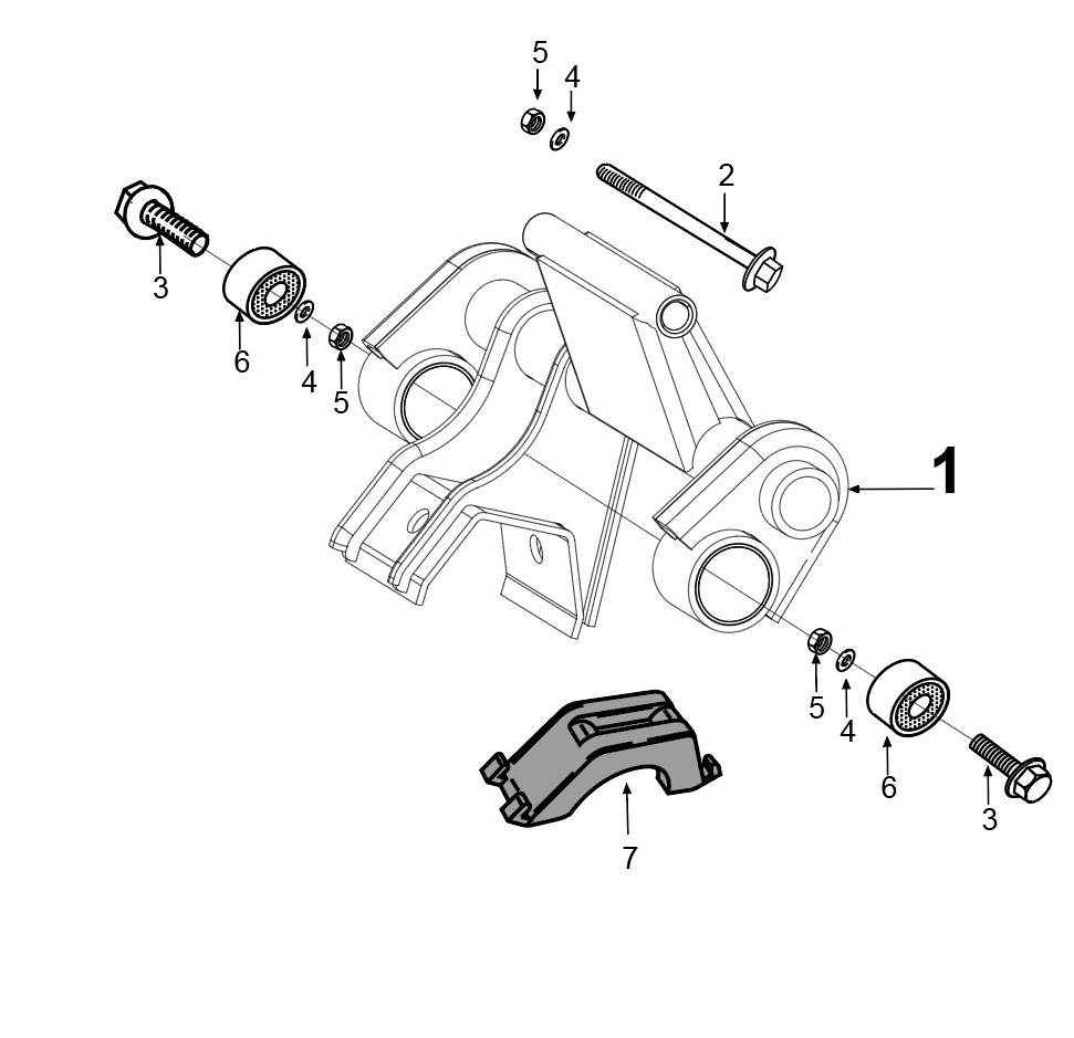 FIXATION MOTEUR