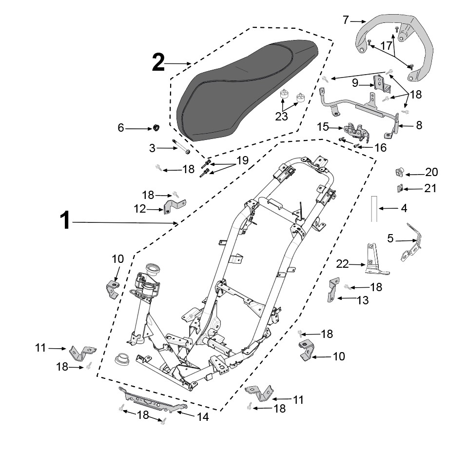 CHASSIS-SELLE