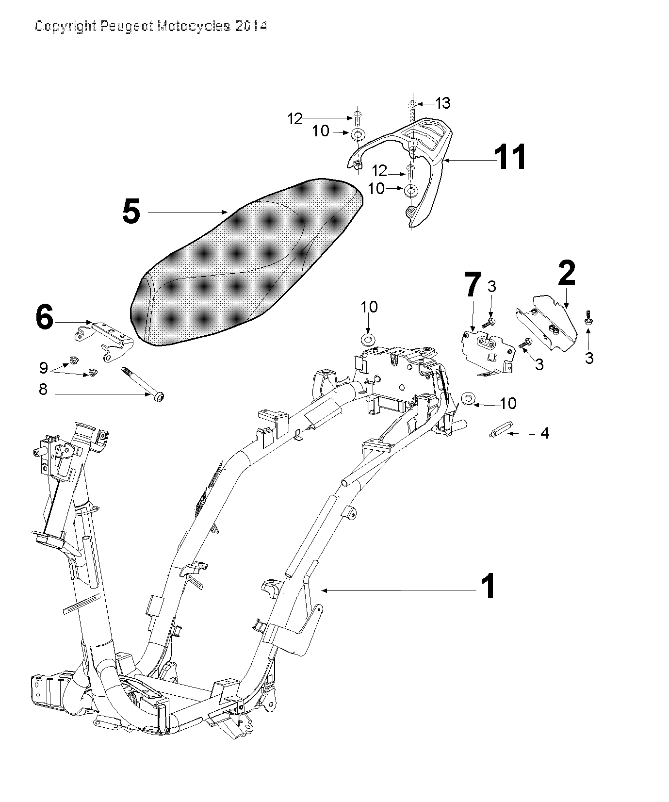 CHASSIS-SELLE