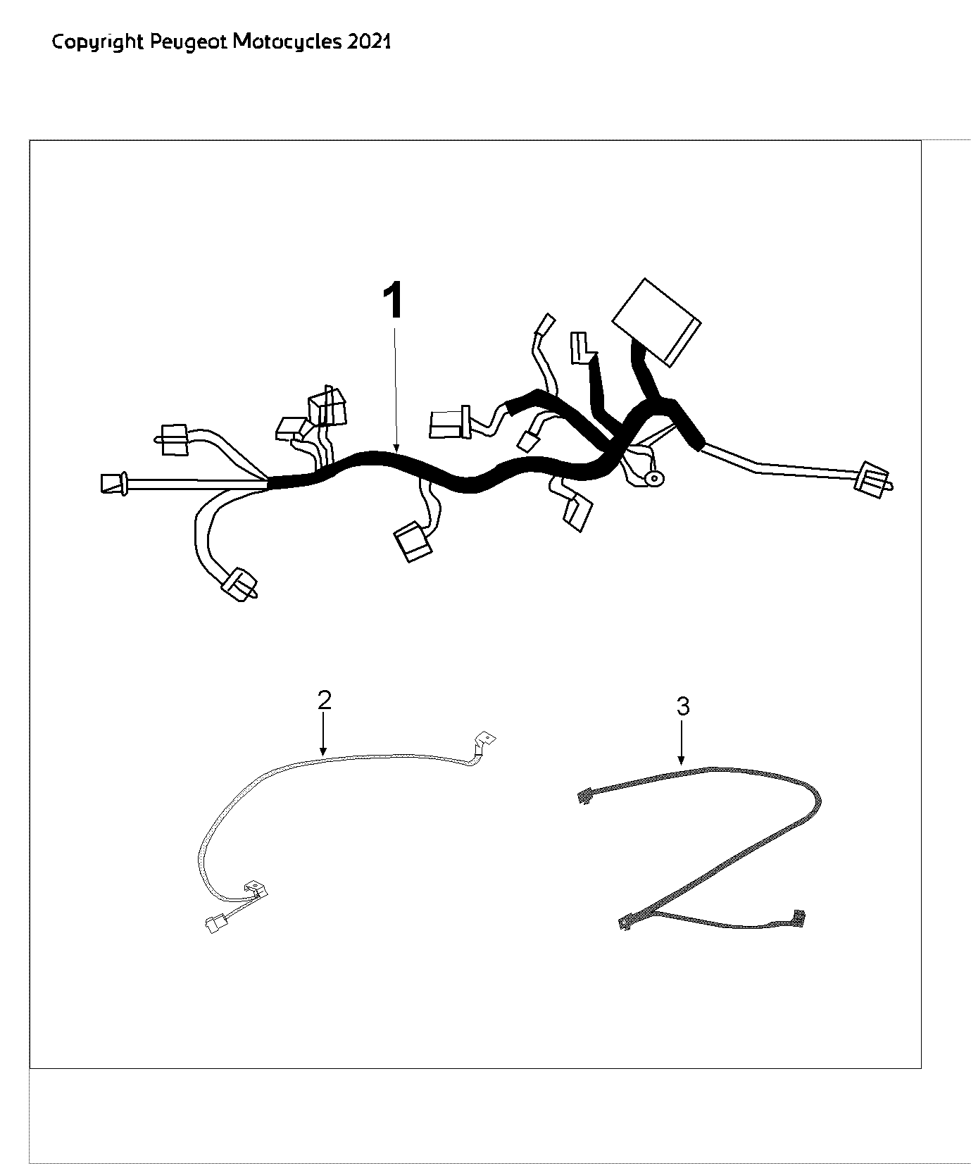 Schéma technique constructeur FAISCEAUX CONNECTEUR