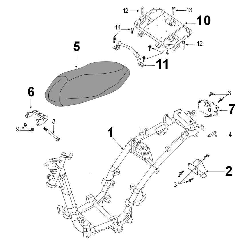 CHASSIS-SELLE