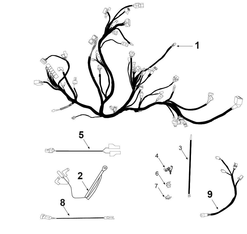 Schéma technique constructeur FAISCEAUX-CONNECTEUR